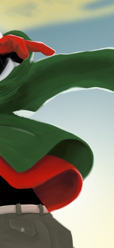 Fond d'écran iPhone Miles Morales 4k Artwork