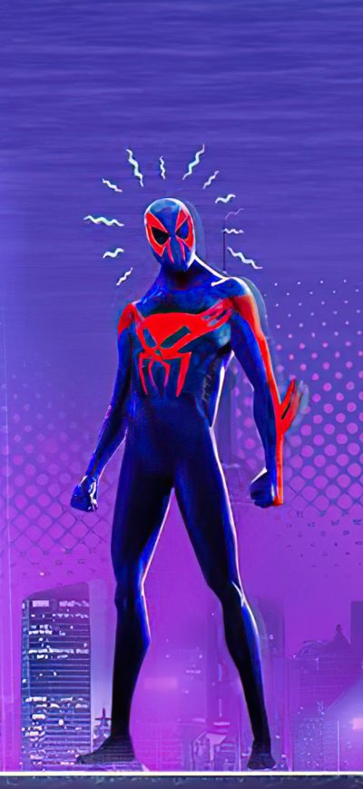 Fond d'écran iPhone Spider Man 2099 Spider Verse