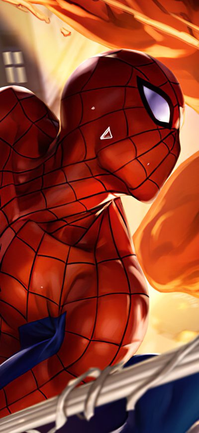 Fond d'écran iPhone Spiderman Hurry