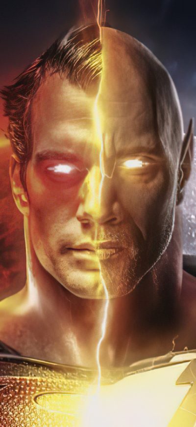Fond d'écran iPhone Superman V Black Adam