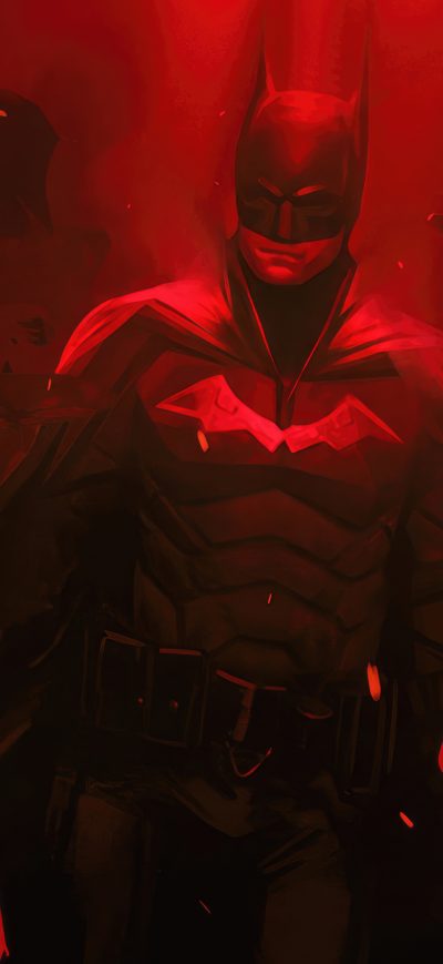 Fond d'écran iPhone The Batman Red Knight