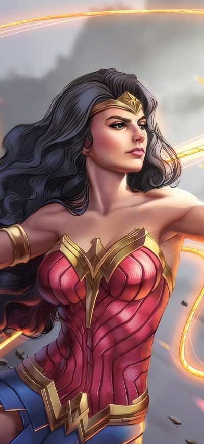 Fond d'écran iPhone Dc Wonder Woman 5k