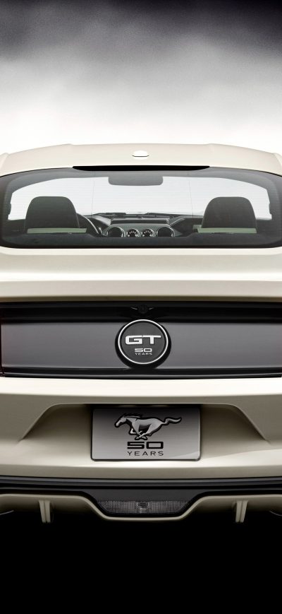 Fond d'écran Ford Mustang GT 50 Years Edition 2018 4k sur iPhone