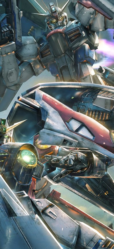 Fond d'écran iPhone Gundam Versus 2017 4k