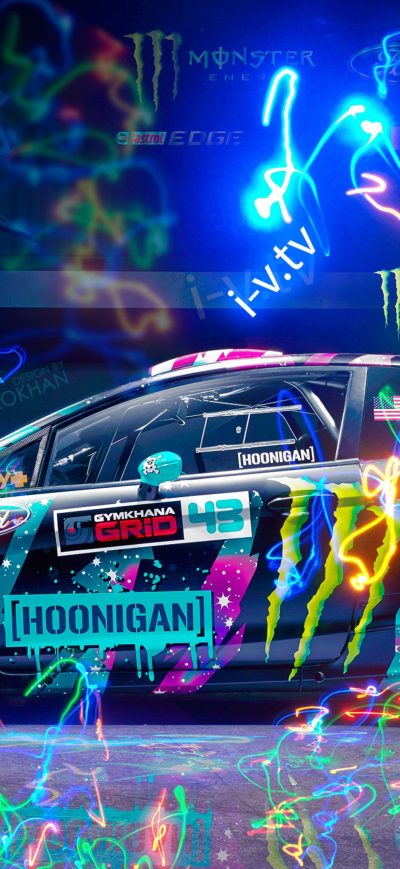 Fond d'écran iPhone Ford Fiesta St Rx43 Hoonigan Car