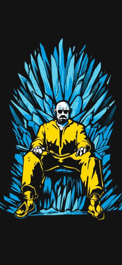 Fond d'écran iPhone Walter White Game Of Thrones Minimalism