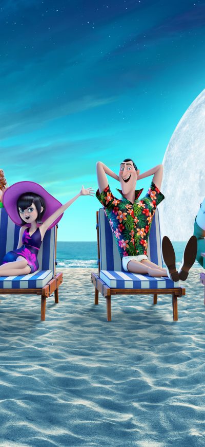 Fond d'écran iPhone 2018 Hotel Transylvania 3 Summer Vacation Animated Movie 8k