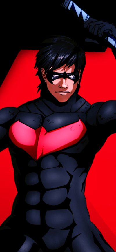 Fond d'écran iPhone Nightwing Artwork