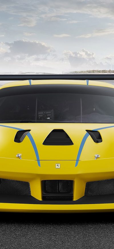Fond d'écran iPhone 2017 Ferrari 488 Challenge