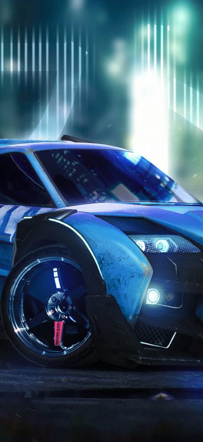 Fond d'écran iPhone Rocket League Car Artwork