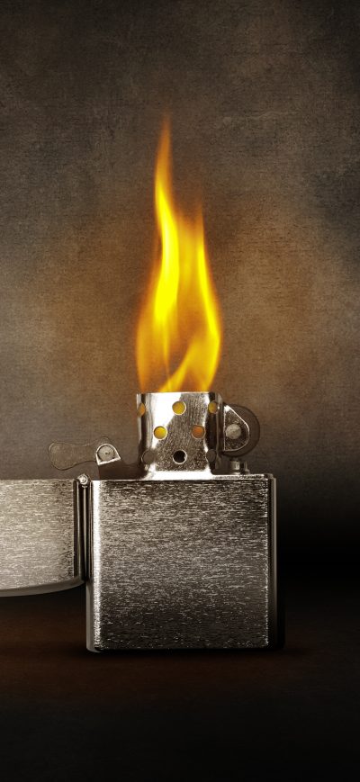 Fond d'écran iPhone Lighter Flame Burning