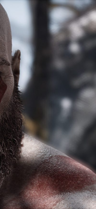 Fond d'écran iPhone Kratos God Of War 4 Video Game
