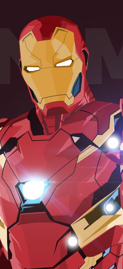 Fond d'écran IronMan Artwork sur iPhone