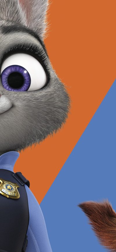 Fond d'écran iPhone Judy Hopps And Nick