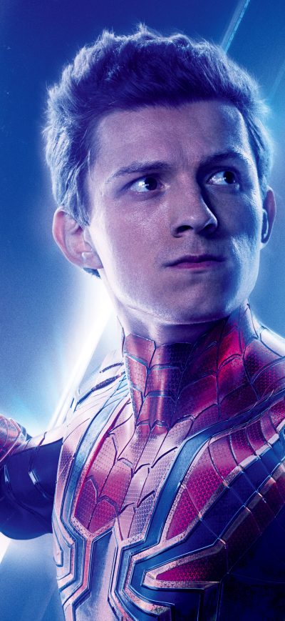 Fond d'écran iPhone Spiderman In Avengers Infinity War New 8k Poster