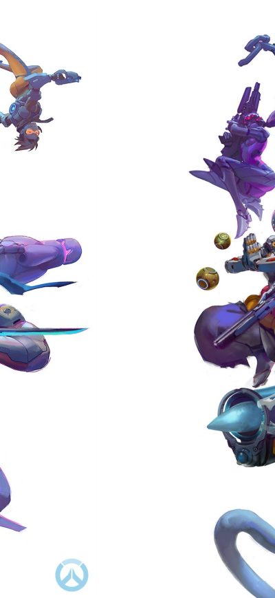 Fond d'écran iPhone Overwatch Digital Art