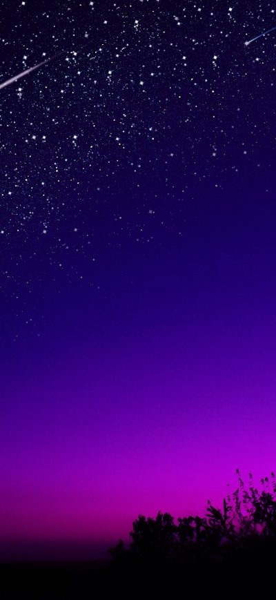 Fond d'écran iPhone Dark Night Beautiful Sky