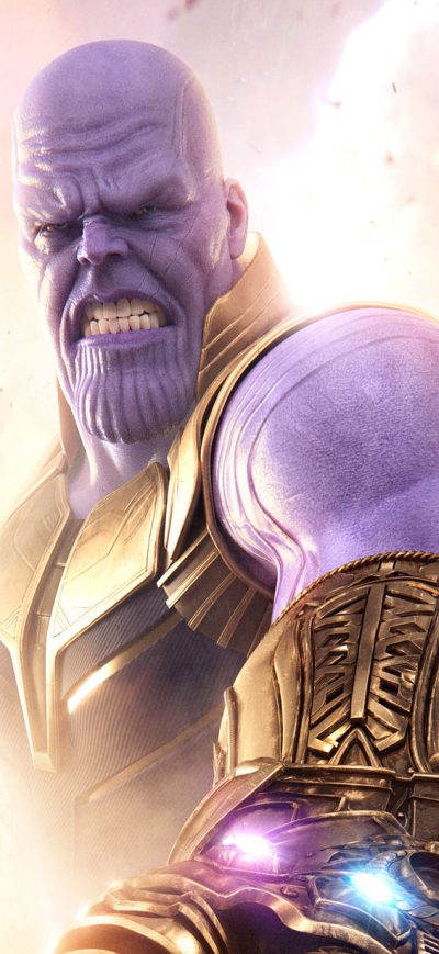 Fond d'écran iPhone Thanos IMAX Avengers Infinity War Poster 2018
