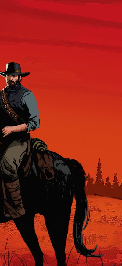 Fond d'écran iPhone Red Dead Redemption 2 Cover