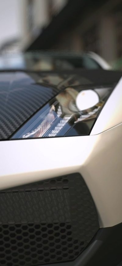 Fond d'écran iPhone Lamborghini Front View Matte