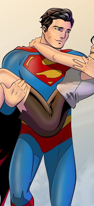 Fond d'écran iPhone Superman And Lois Artwork 5k