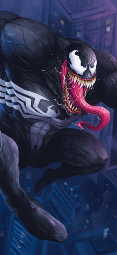 Fond d'écran iPhone Venom Digital 4k Artwork