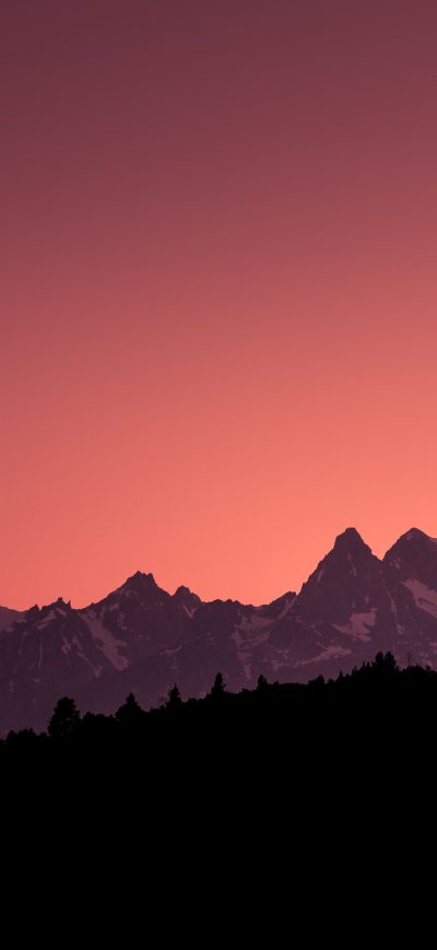 Fond d'écran iPhone Grand Teton Sunset