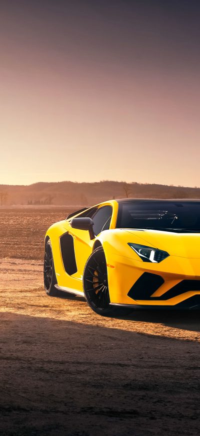 Fond d'écran iPhone 2018 Lamborghini Aventador S 4k