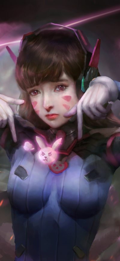Fond d'écran Dva Artwork 4k sur iPhone