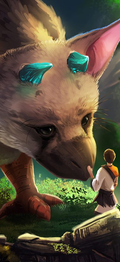 Fond d'écran iPhone The Last Guardian Artwork