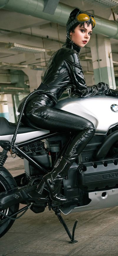 Fond d'écran iPhone Cute Catwoman Cosplay