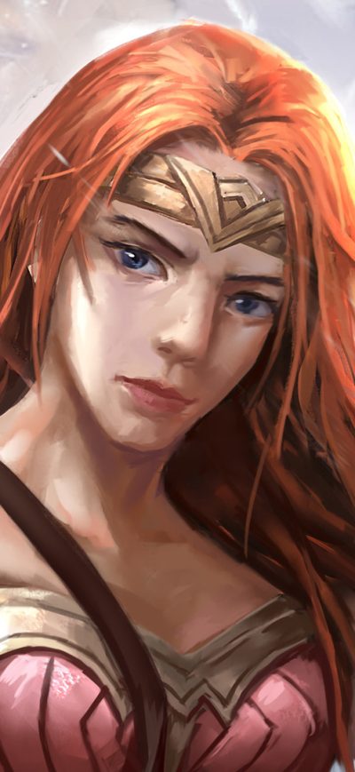 Fond d'écran iPhone Wonder Woman Fan Artwork