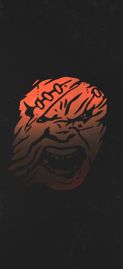 Fond d'écran iPhone Dead By Daylight Minimalist 8k