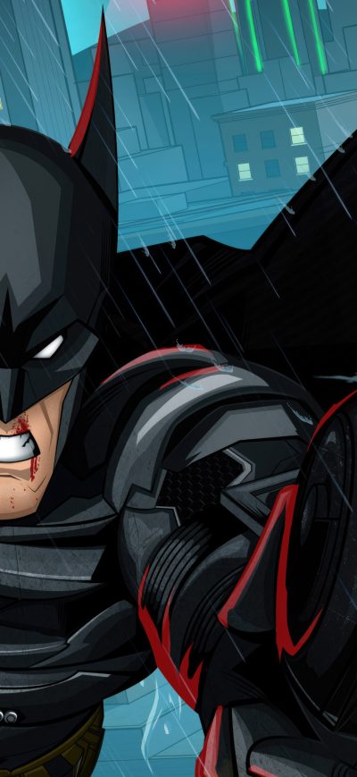 Fond d'écran iPhone Batman Gun 5k