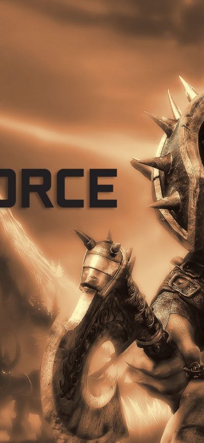 Fond d'écran Geforce sur iPhone
