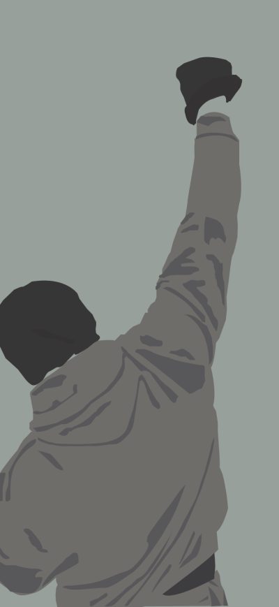 Fond d'écran Rocky Balboa Artwork sur iPhone