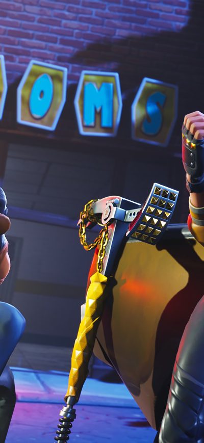Fond d'écran iPhone Fortnite Crew 4k