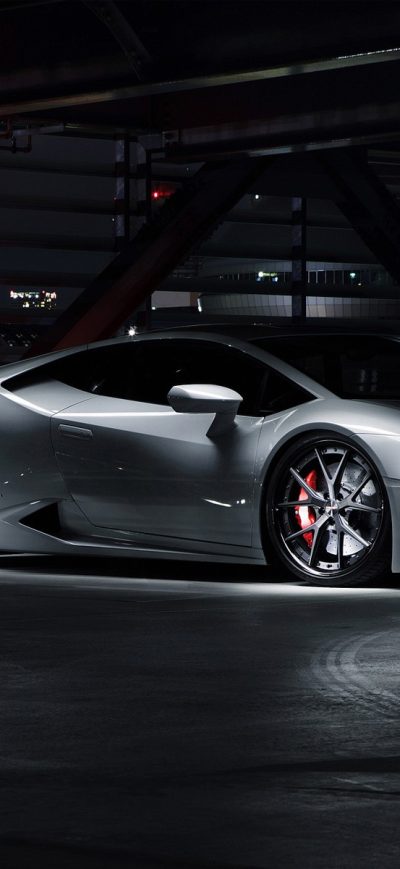 Fond d'écran Lamborghini Huaracan LP640 sur iPhone
