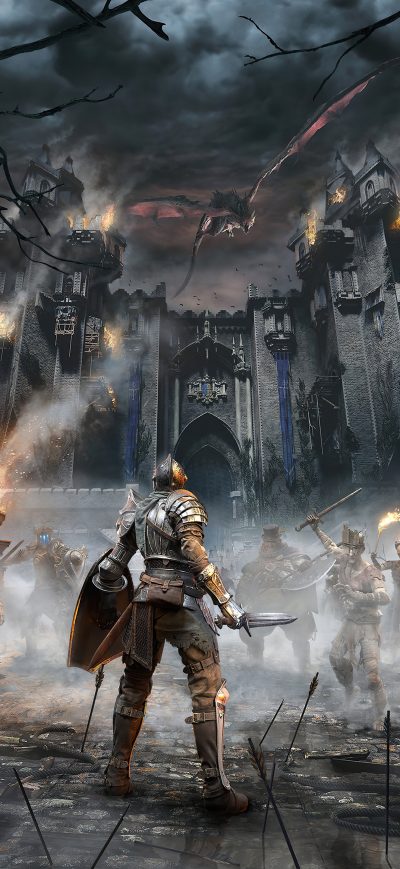 Fond d'écran iPhone Demons Souls Remake 2020