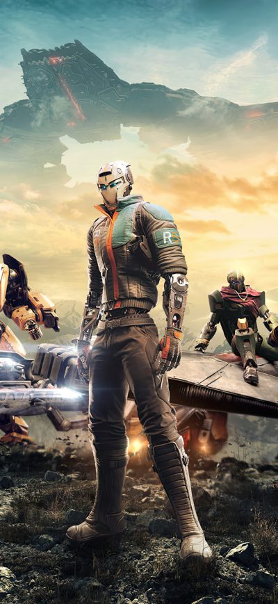 Fond d'écran Disintegration Game 2020 sur iPhone