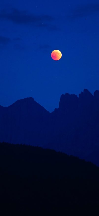 Fond d'écran iPhone Lunar Eclipse 5k