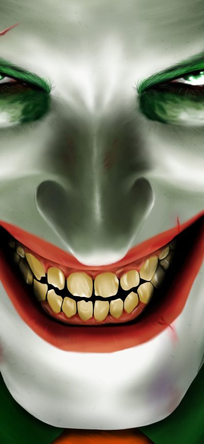 Fond d'écran Joker Smiling 5k sur iPhone