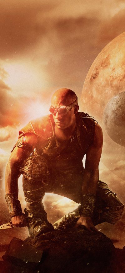 Fond d'écran iPhone Riddick Vin Diesel 12k