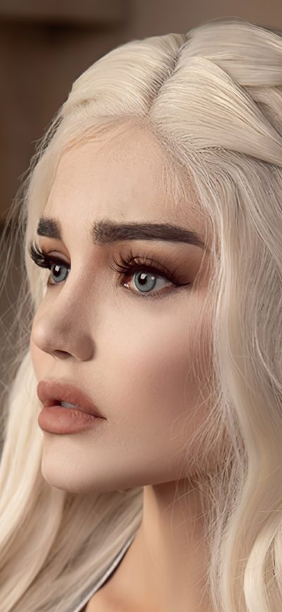 Fond d'écran iPhone Khalesi Cosplay 4k