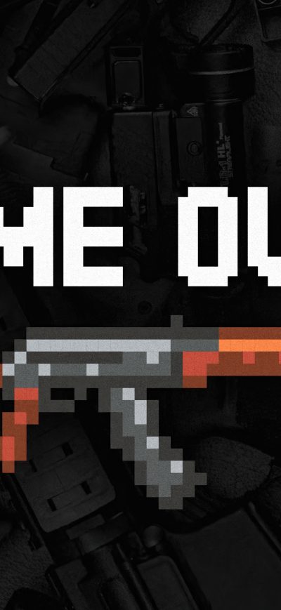 Fond d'écran iPhone Game Over Ak47