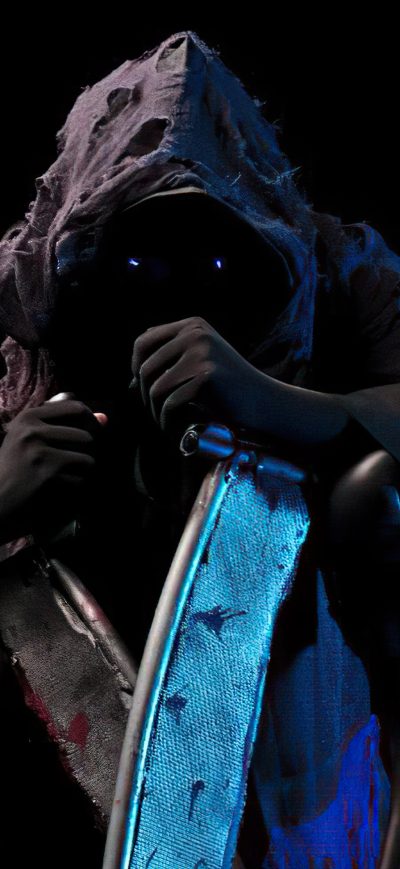 Fond d'écran iPhone Grim Reaper Cosplay 4k