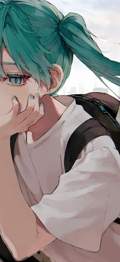 Fond d'écran iPhone Sad Miku