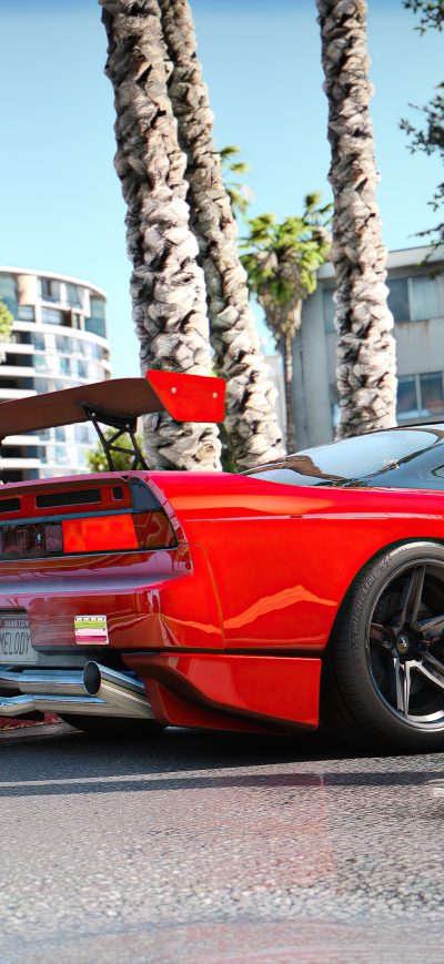 Fond d'écran iPhone Honda Nsx Gtav