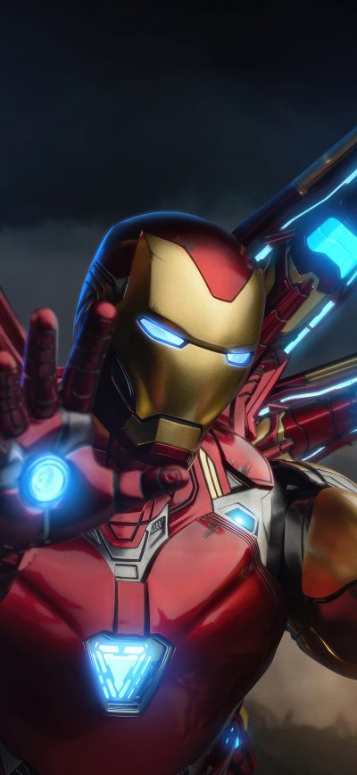 Fond d'écran iPhone Iron Man Mark 3 5k
