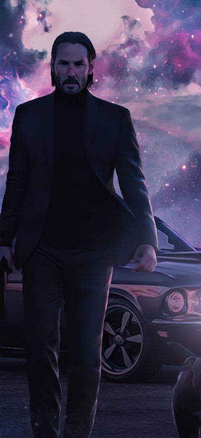Fond d'écran iPhone John Wick Dog 4k 2020